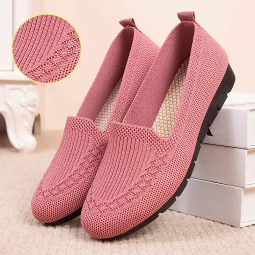 Mocasines acolchados de mujer con suela estabilizadora