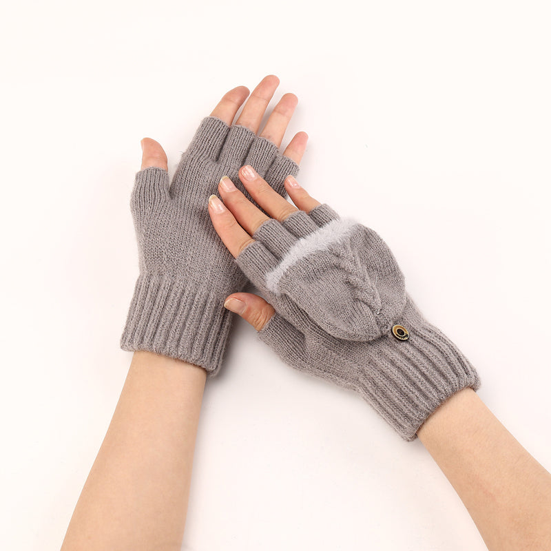 Guantes Cálidos de Color Liso