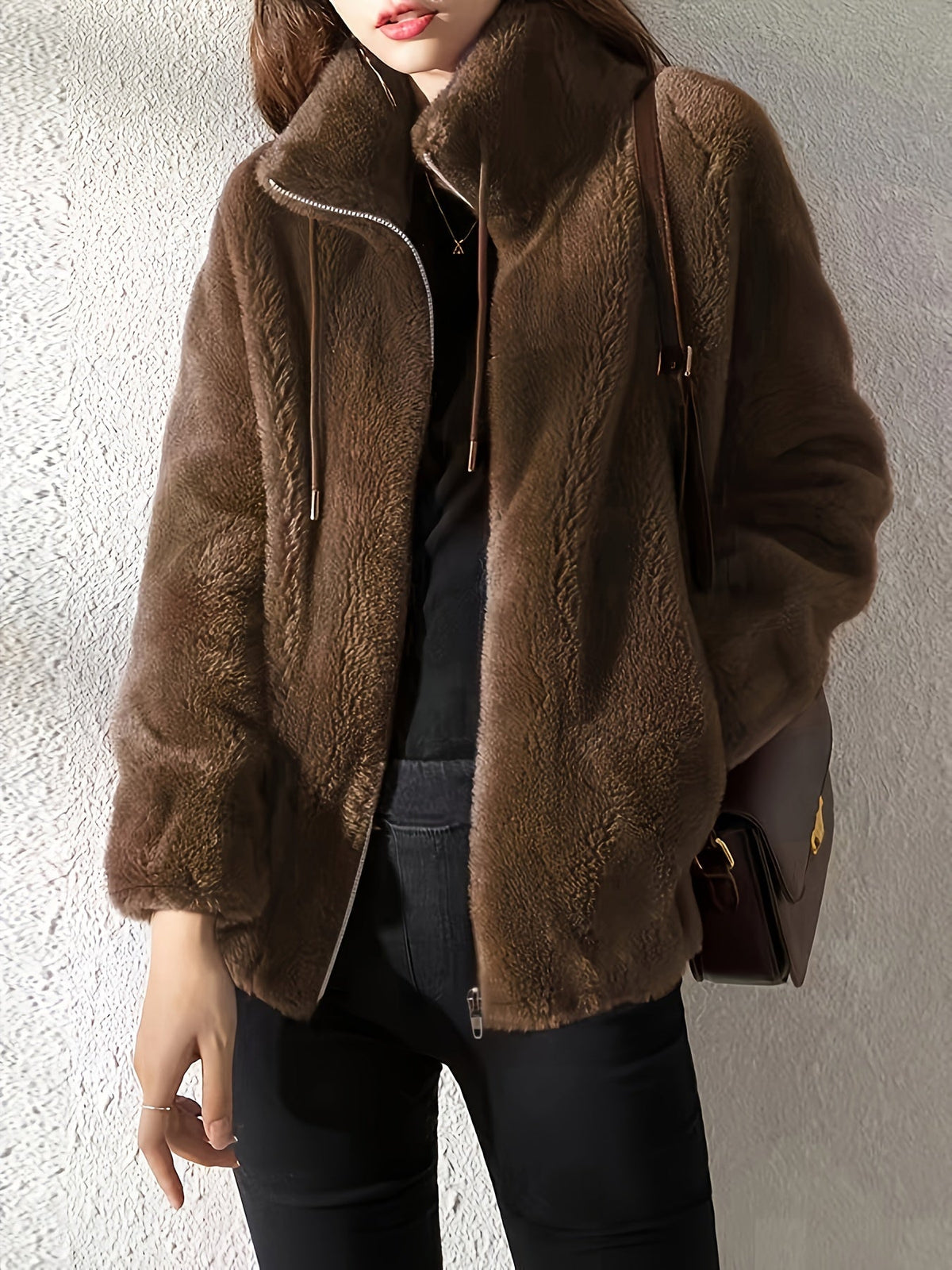 Avelora | Chaqueta acogedora con cremallera