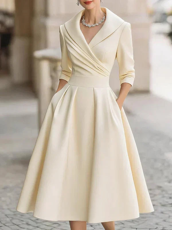 Gabriella | Elegante vestido largo estilo cruzado