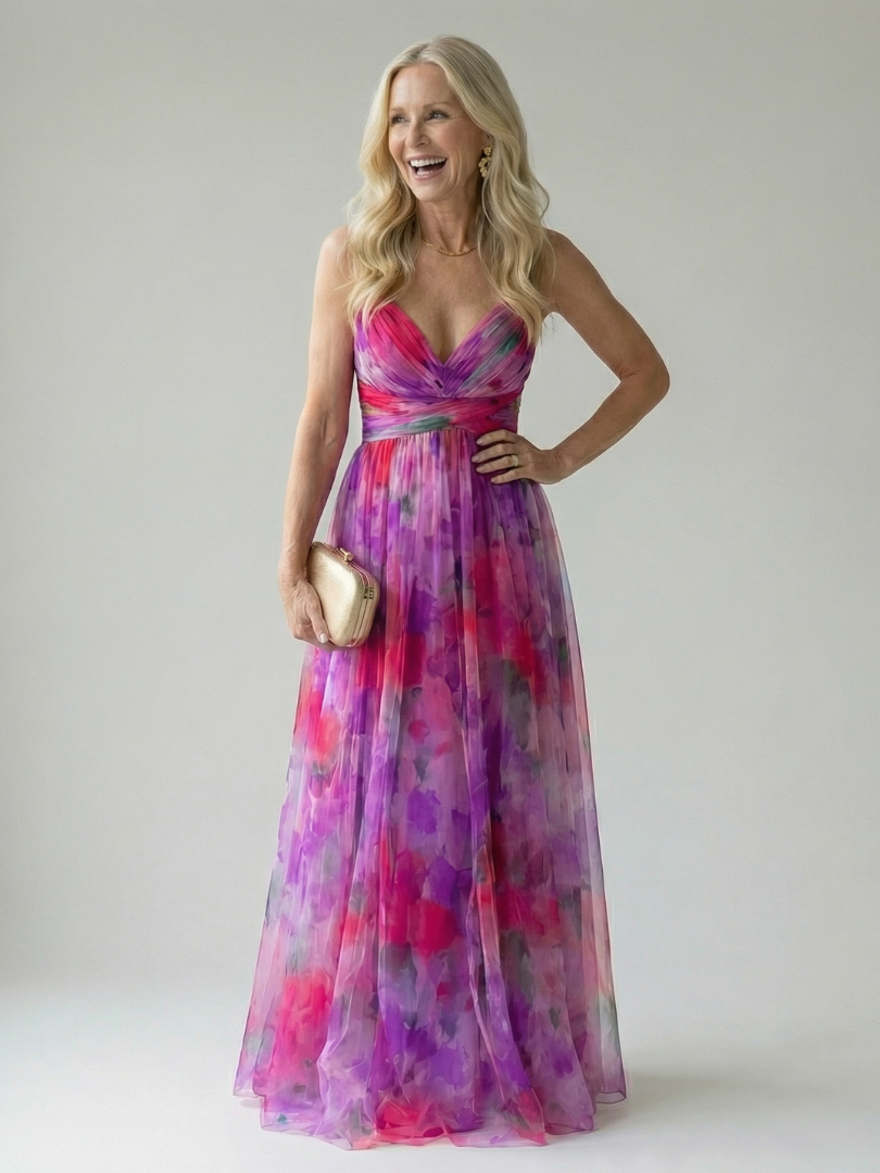 Coraline | Vestido Maxi Cruzado Fluido