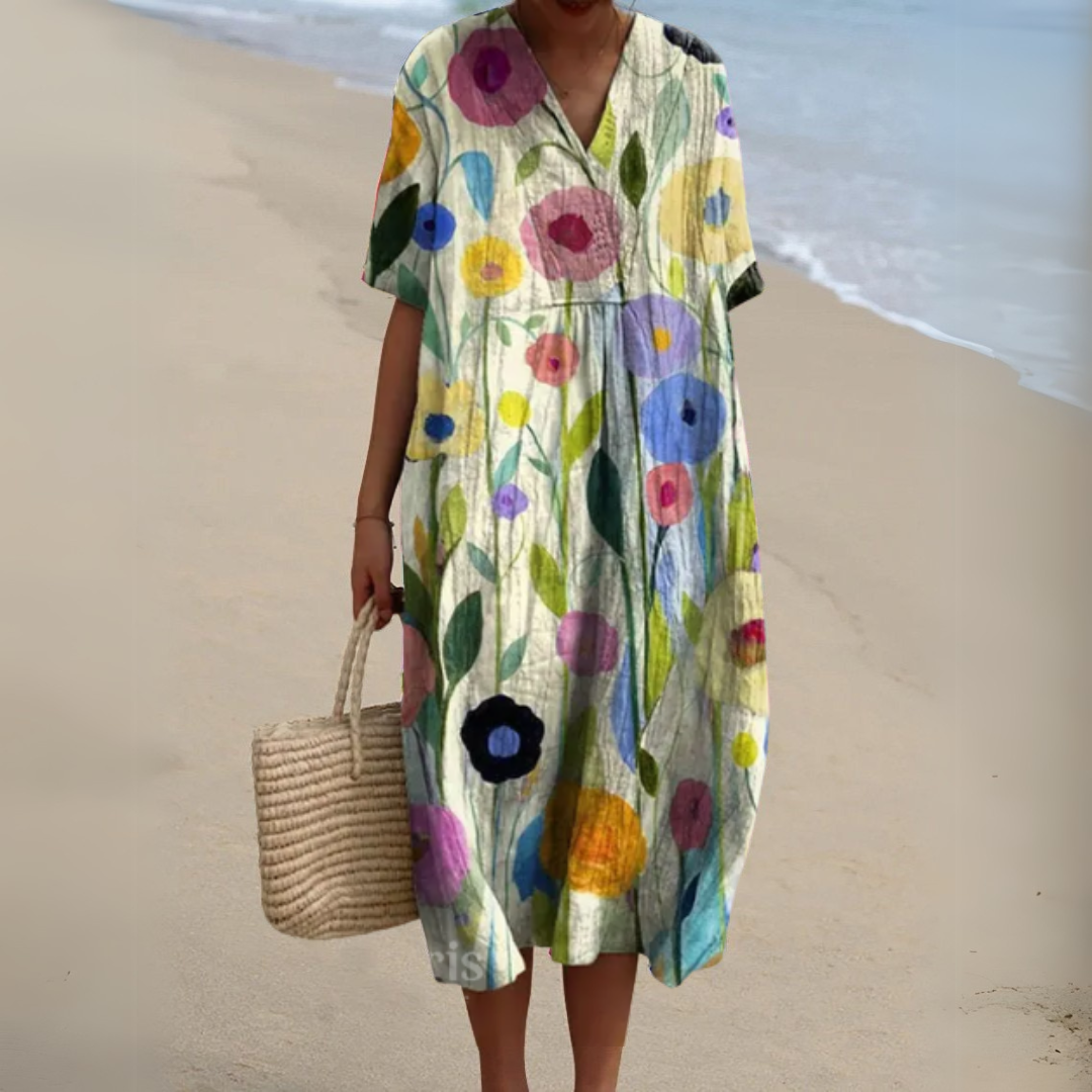 Isabella | Vestido de flores de verano