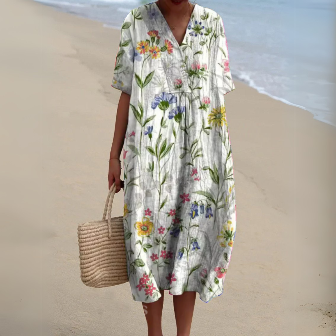 Isabella | Vestido de flores de verano