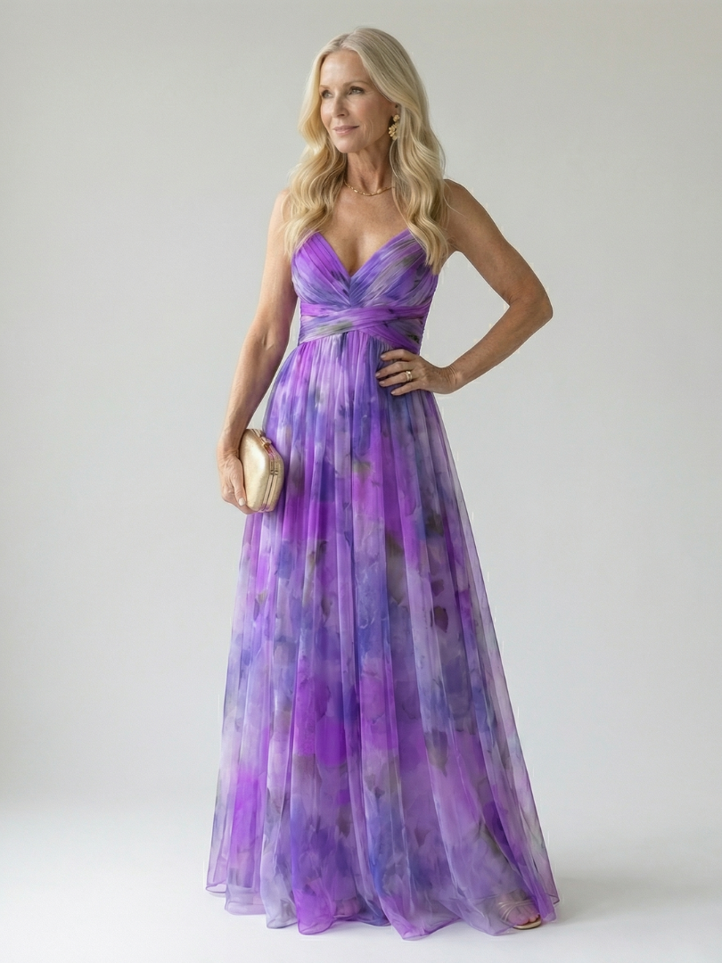 Coraline | Vestido Maxi Cruzado Fluido
