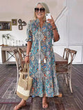Sylvie | Vestido Maxi Bohemio Escalonado