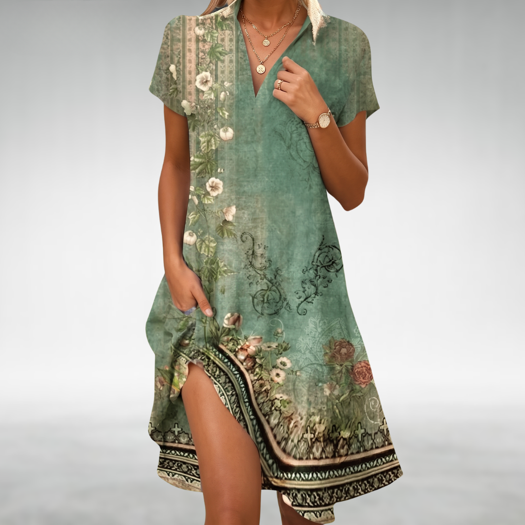 Moira™ Vestido Midi Ligero y Cómodo