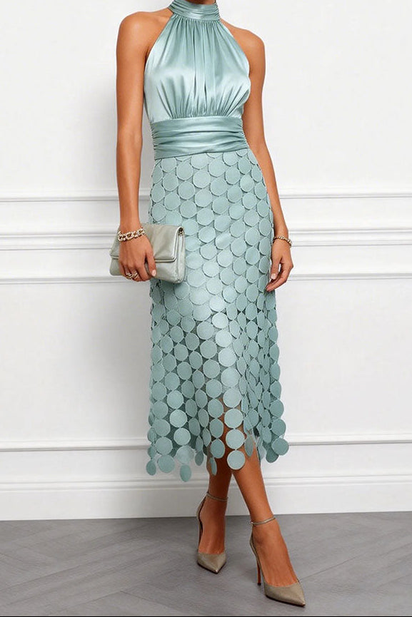 Celine | Vestido midi elegante para ceremonias