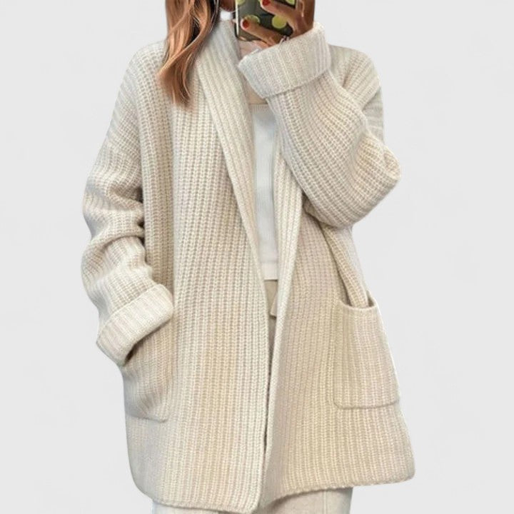 Chaqueta de punto canalé Jan | Westrows