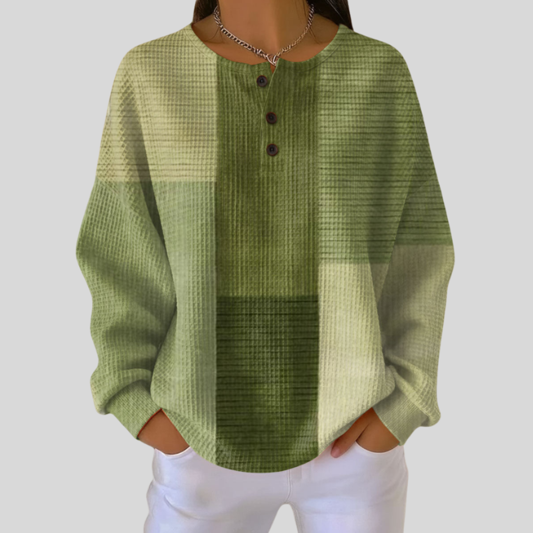 Grada | Jersey Henley Suave con Detalle de Botones