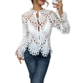 Melody – Blusa Moderna con Detalle Calado