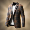Blazer de lana pata de gallo Charles