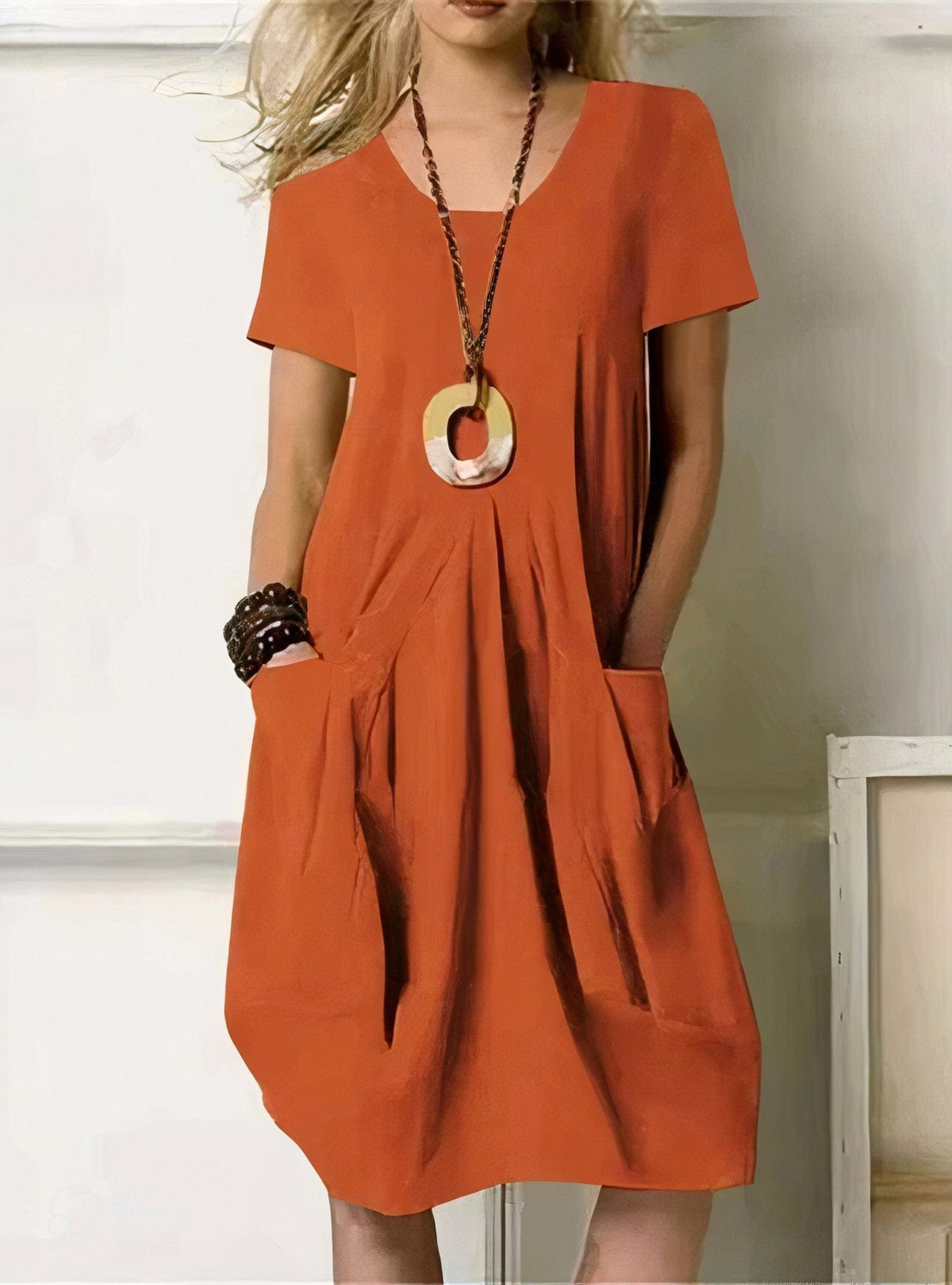 Kwani | Vestido fluido informal y fácil de llevar