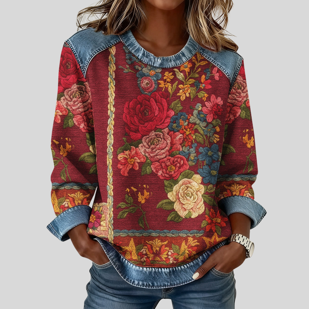 Berdine | Jersey con Estampado Floral