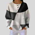 Rieneke | Jersey Henley con Textura de Gofre