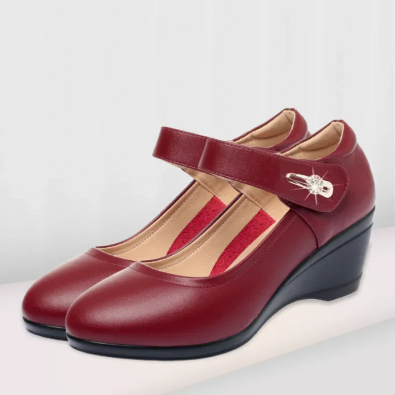 Zapatos de piel Camila Comfort con buen soporte