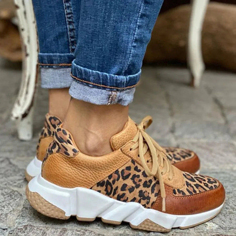 Kira™ | Zapatillas Cómodas de Leopardo