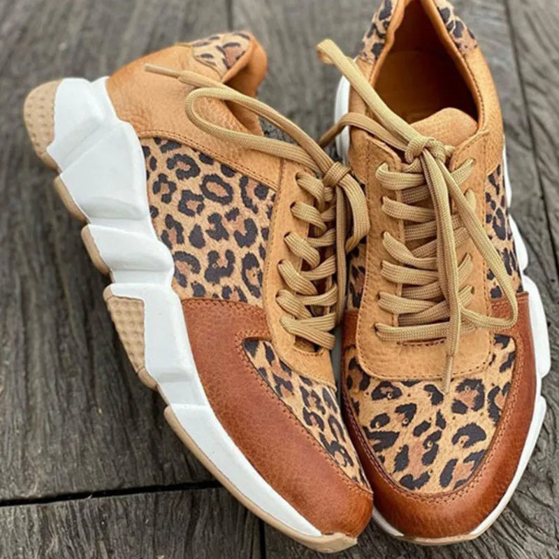 Kira™ | Zapatillas Cómodas de Leopardo