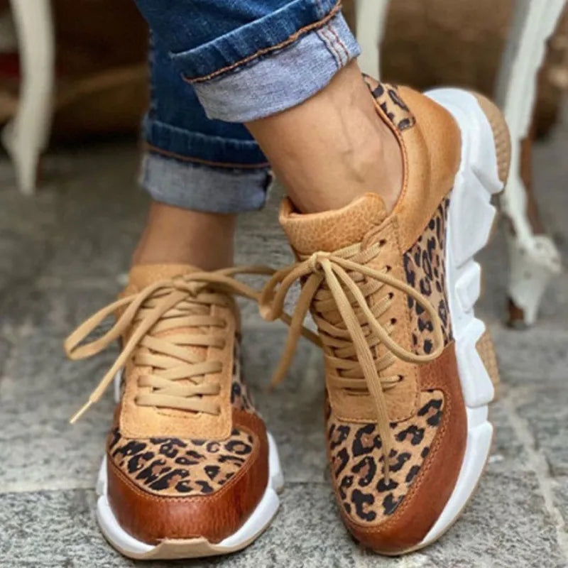 Kira™ | Zapatillas Cómodas de Leopardo