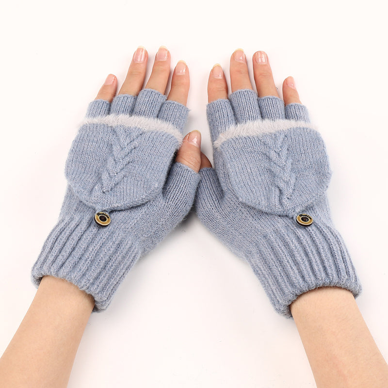 Guantes Cálidos de Color Liso