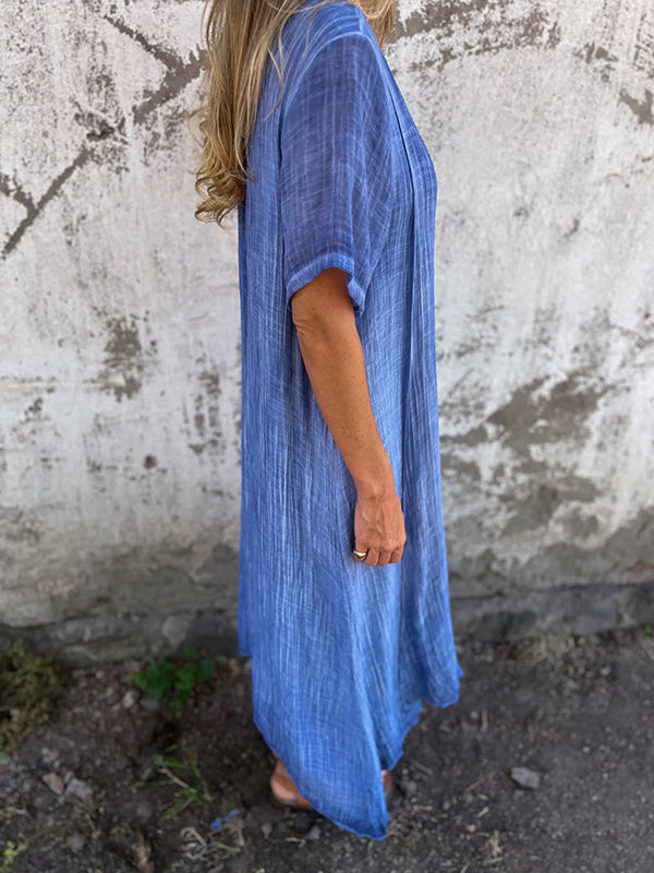 Violet™ | Vestido holgado con escote en V
