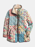Zarae | Encantadora Chaqueta Acolchada Floral para Mujer
