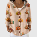 Pierina, chaqueta de punto con capucha