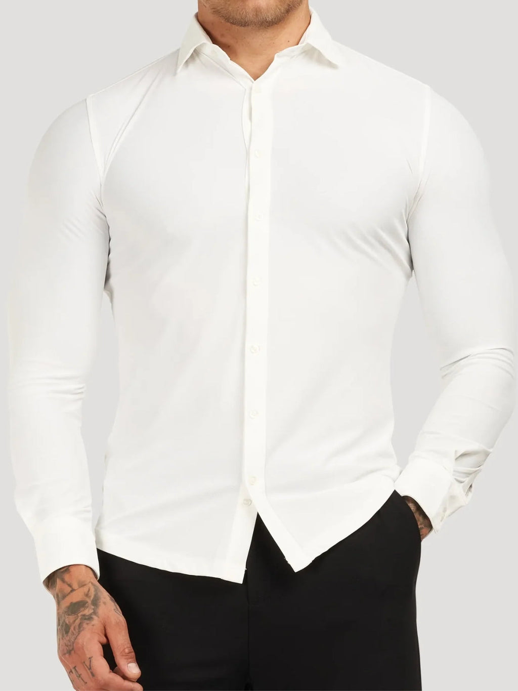 Colston | Camisa elástica que no necesita plancha