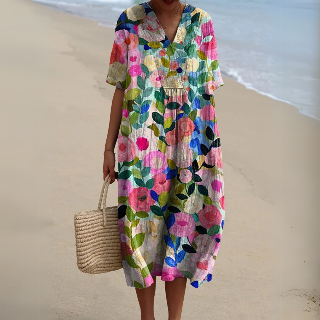 Isabella | Vestido de flores de verano