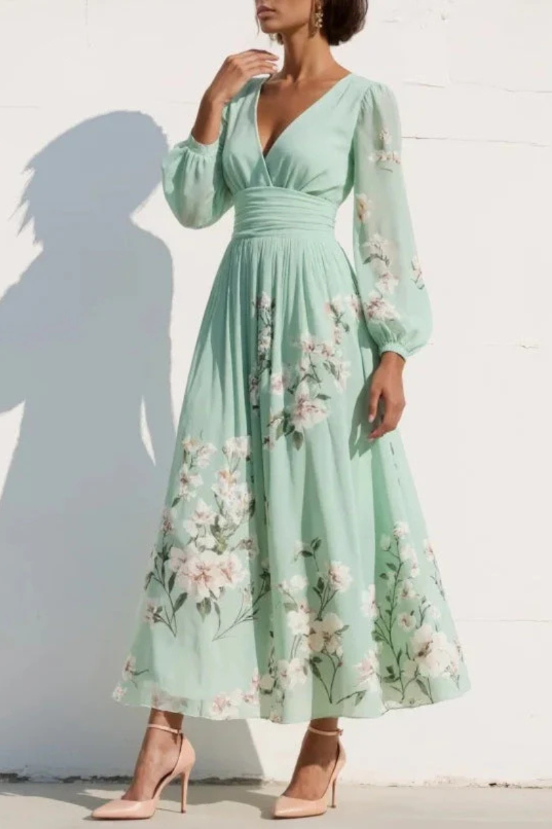 Lotte™ | Vestido Midi Fluido con Estilo