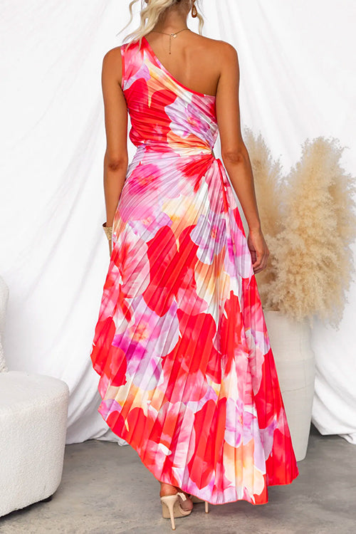 Whitney | Vestido Maxi Grácil de un Hombro