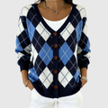 Solidea, chaqueta de punto con botones