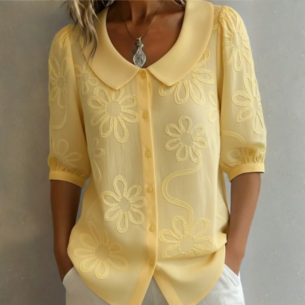 Rosalie: blusa bordada