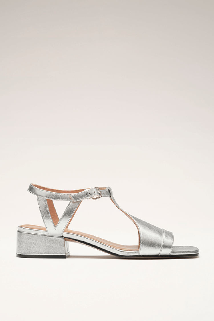 Serena – Sandalias de verano plateadas