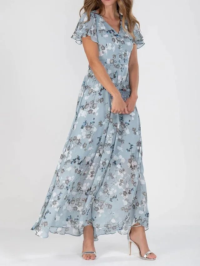 Susanna | Vestido Maxi Floral Fluido