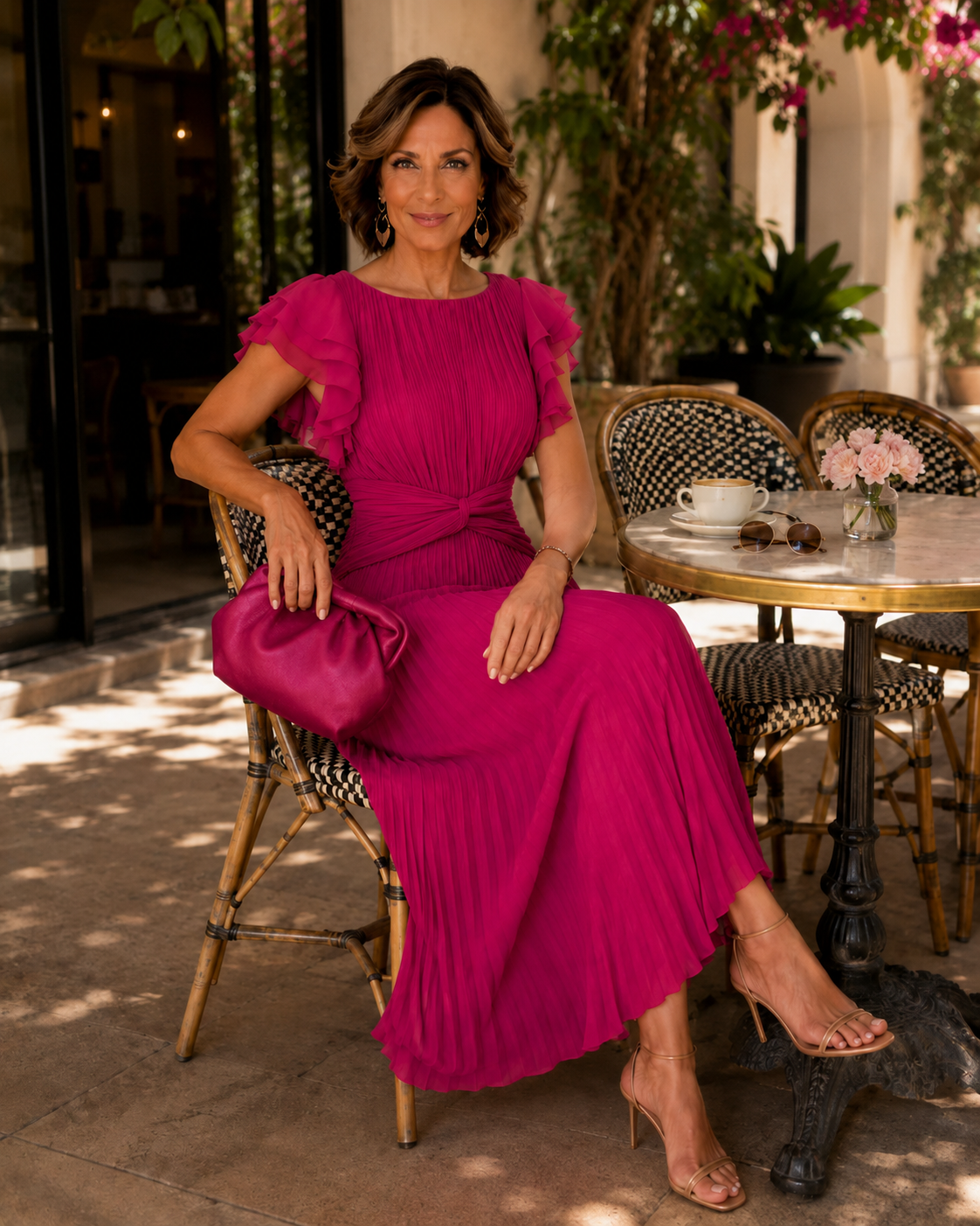 Fernanda™ | Vestido Plisado Clásico