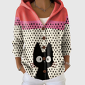 Loreta, chaqueta de punto con capucha