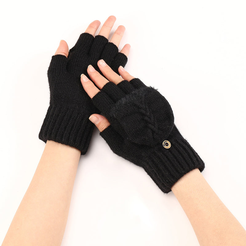Guantes Cálidos de Color Liso