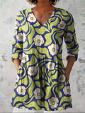 Elodie | Blusa Larga con Cuello en V