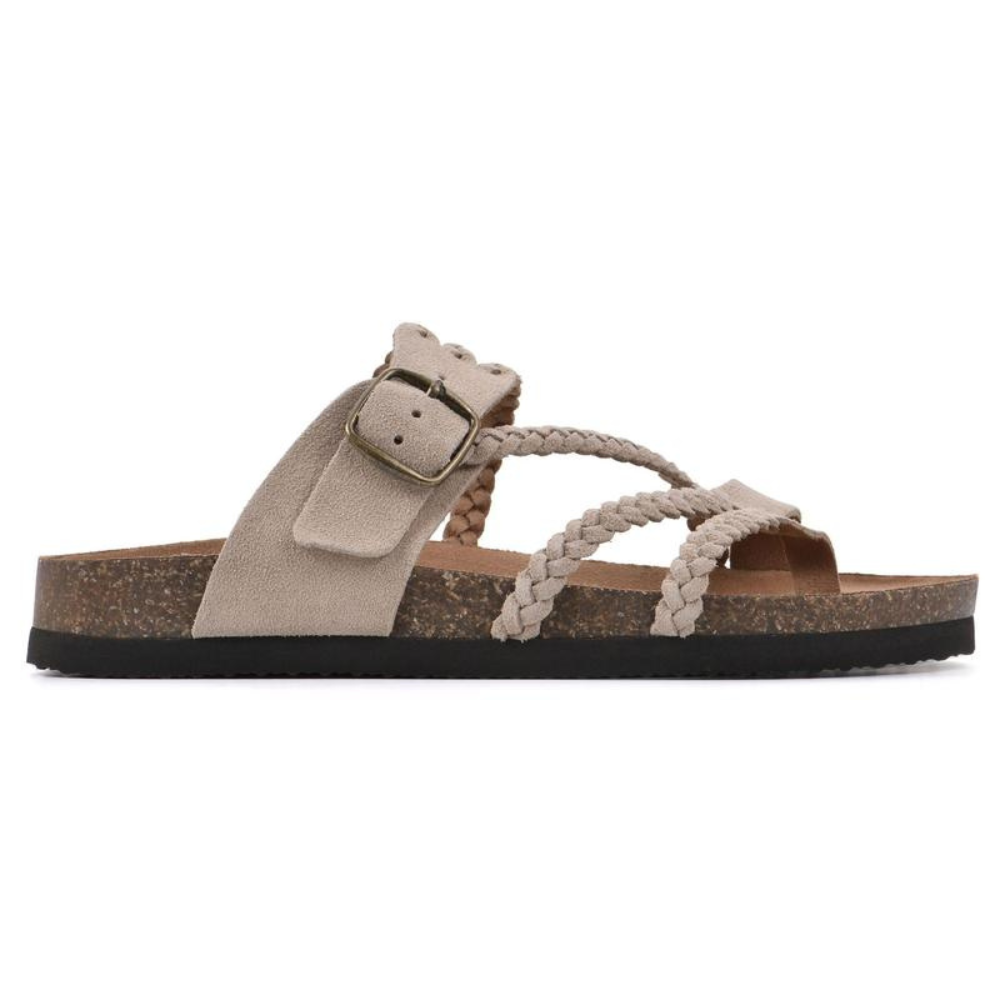 Bria – Sandalia Boho de Comodidad Trenzada