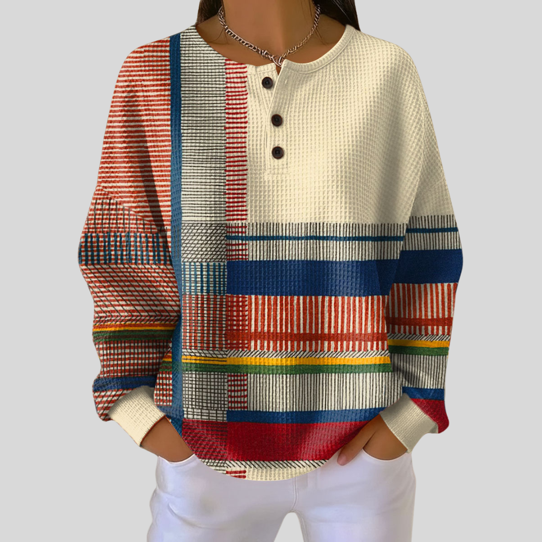Gonneke | Top Henley Colorido
