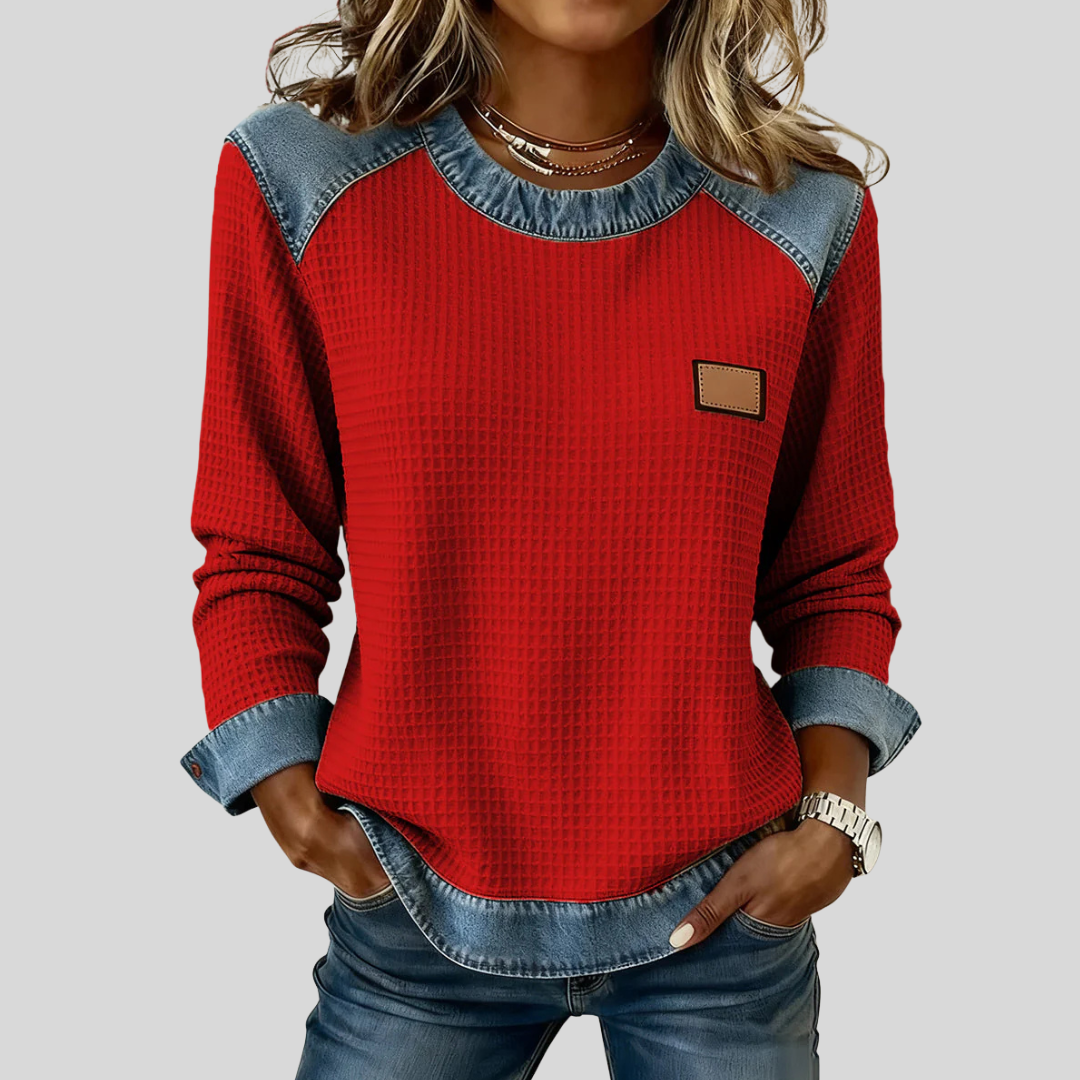 Diede | Sudadera Deportiva con Detalles en Contraste