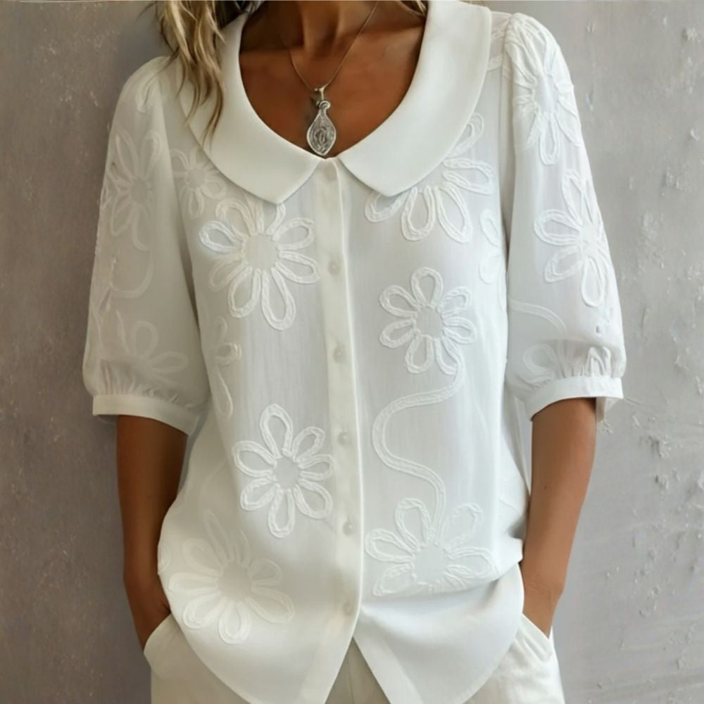 Rosalie: blusa bordada