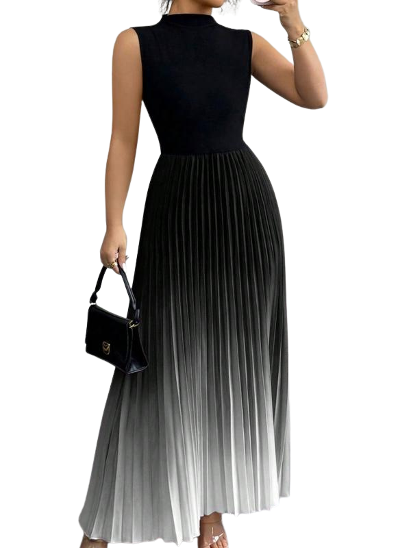 Camille™: elegante vestido de noche sin mangas degradado