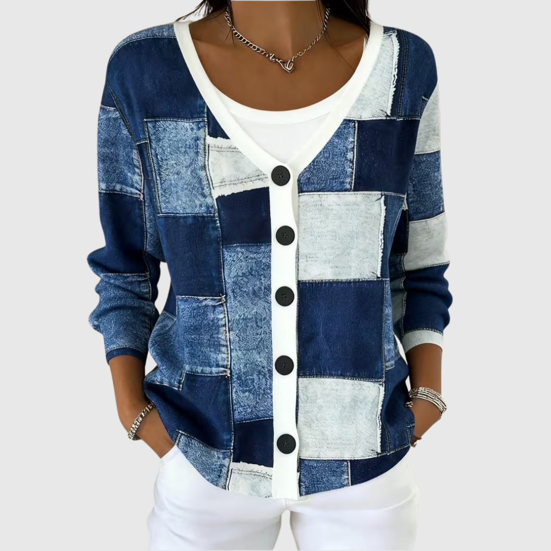 Benedetta, chaqueta de punto con botones