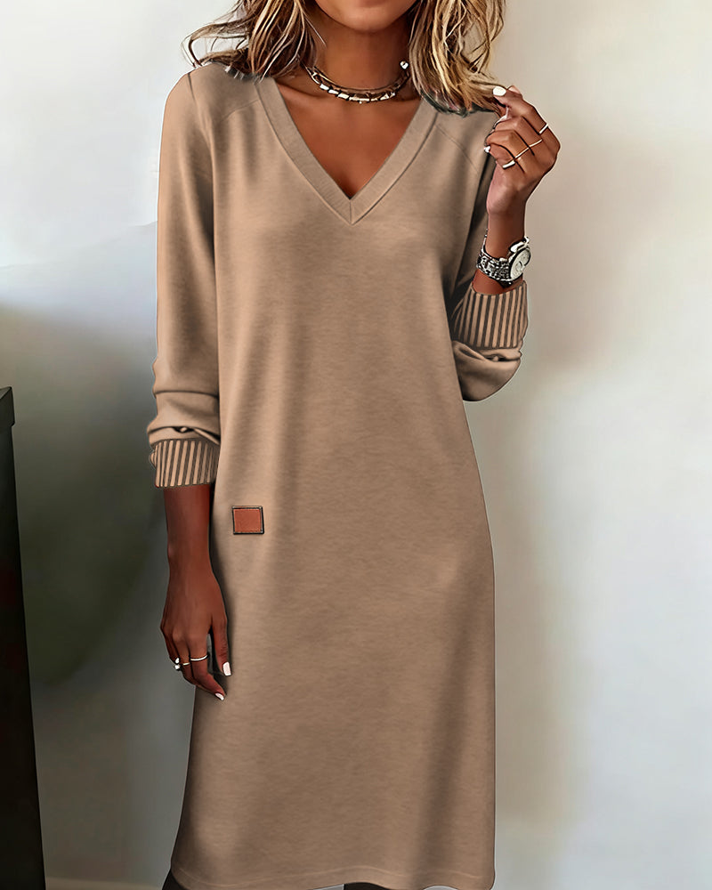Lunara | Vestido de Punto Minimalista y Acogedor