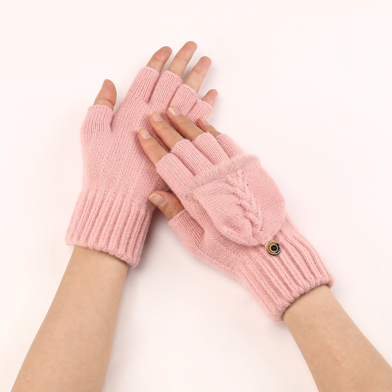 Guantes Cálidos de Color Liso