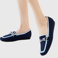 Melora | Mocasines de Perlas Cómodos