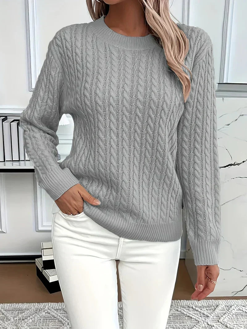 Lena | Jersey de Punto Trenzado