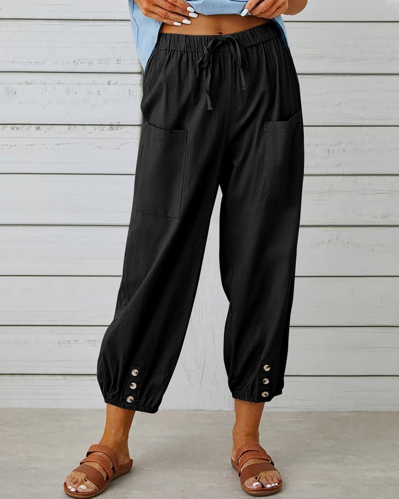 Elianna | Pantalón Chic de Cintura Alta