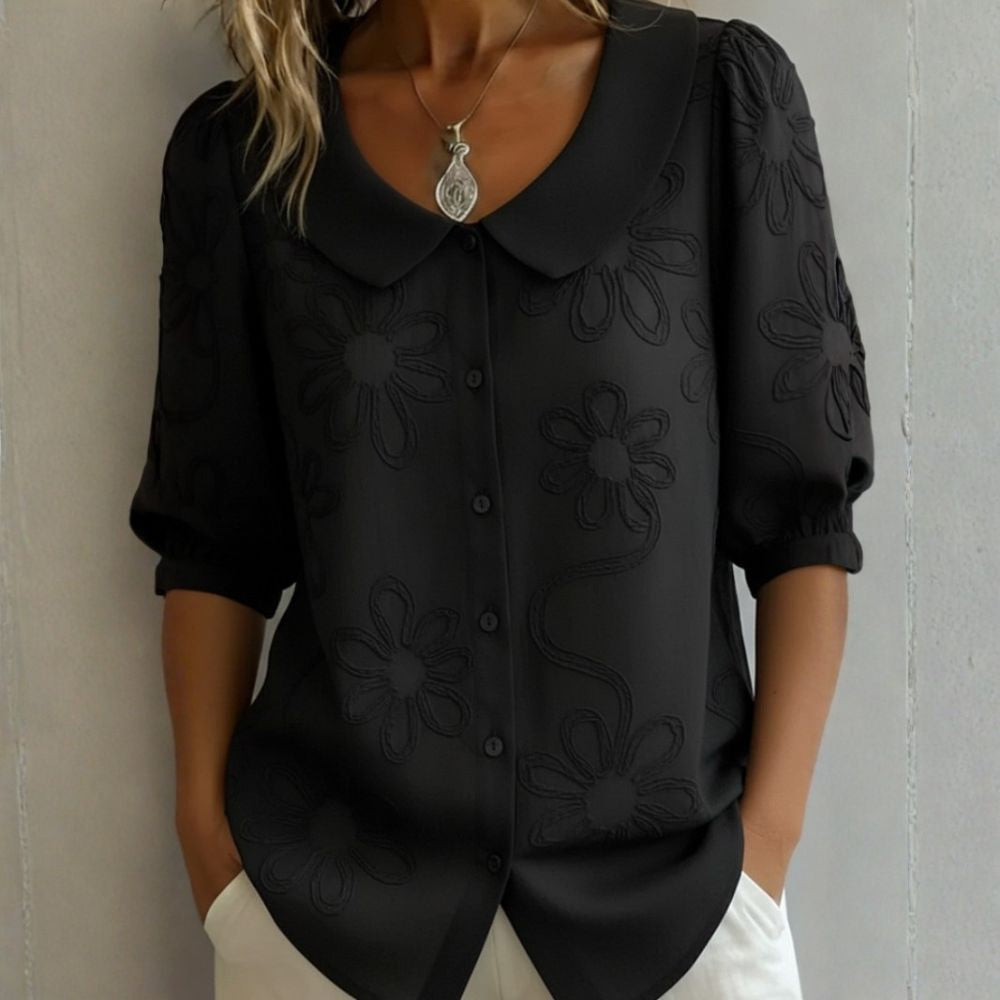 Rosalie: blusa bordada